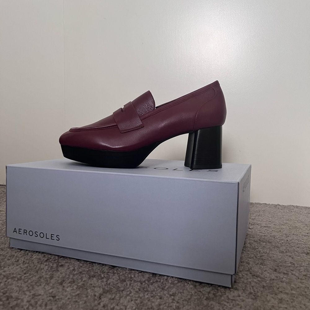 Aerosoles Cavour Clay Leather Loafer